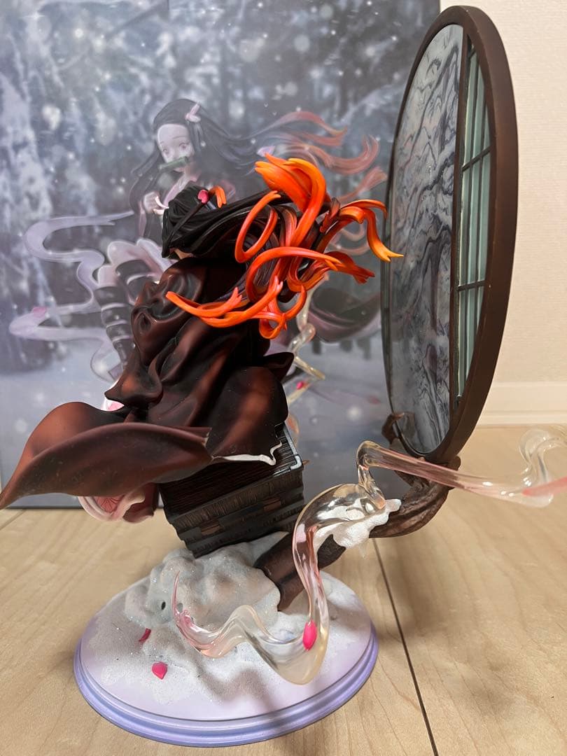 鬼滅の刃 竈門禰豆子 フィギュア ガレージキット UP ART［ジャンク品