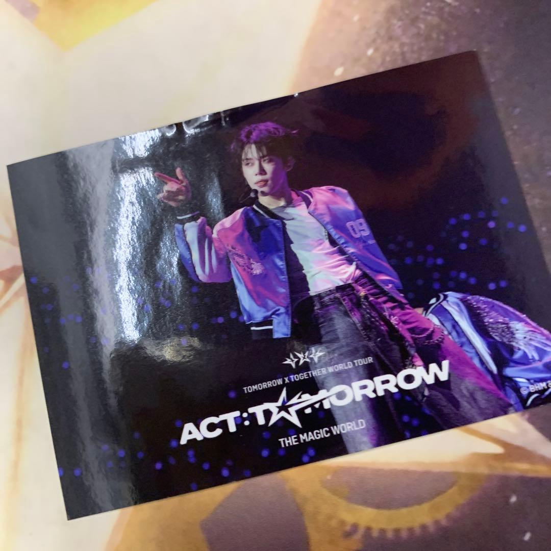 TXT tomorrow タワレコ 会場限定 東京 トレカ ラキドロ ヨンジュン