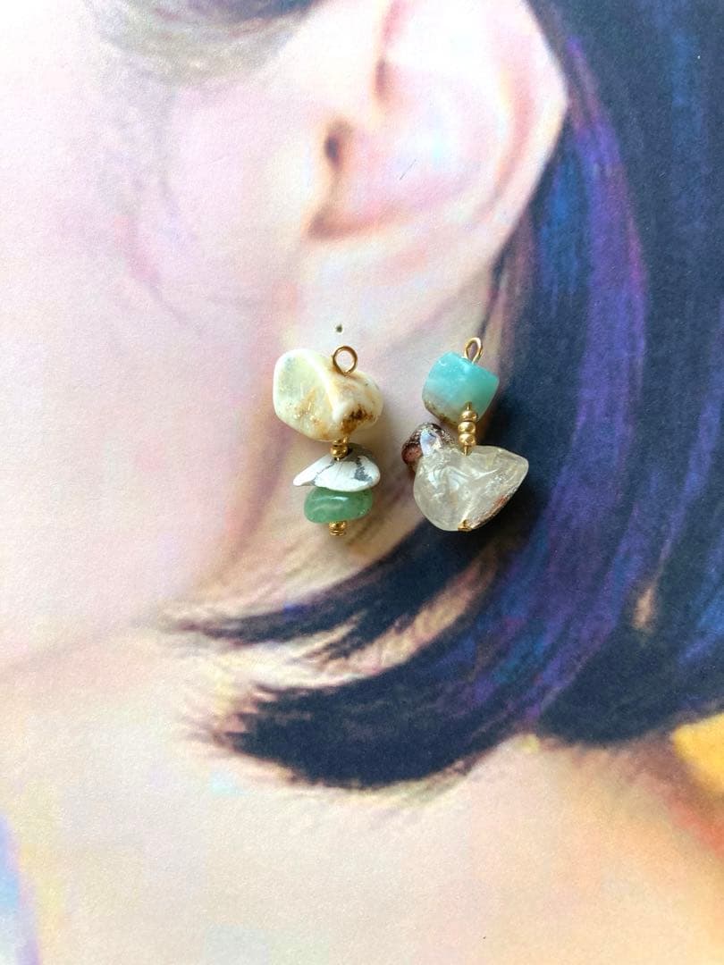 no.0063 雪解けの春庭　一点物