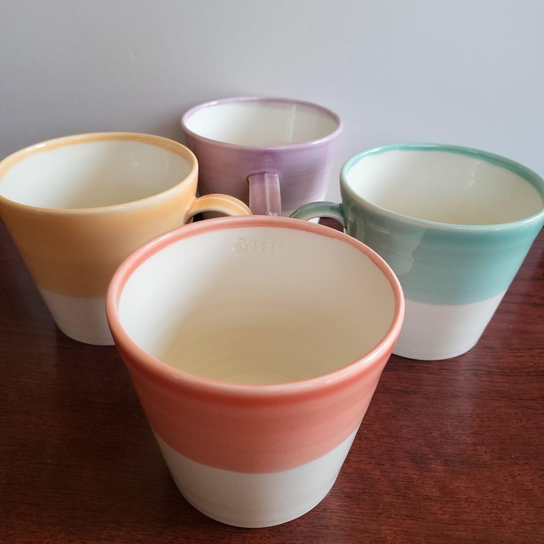 ロイヤルドルトン マグカップ 1815 4客セット - メルカリ
