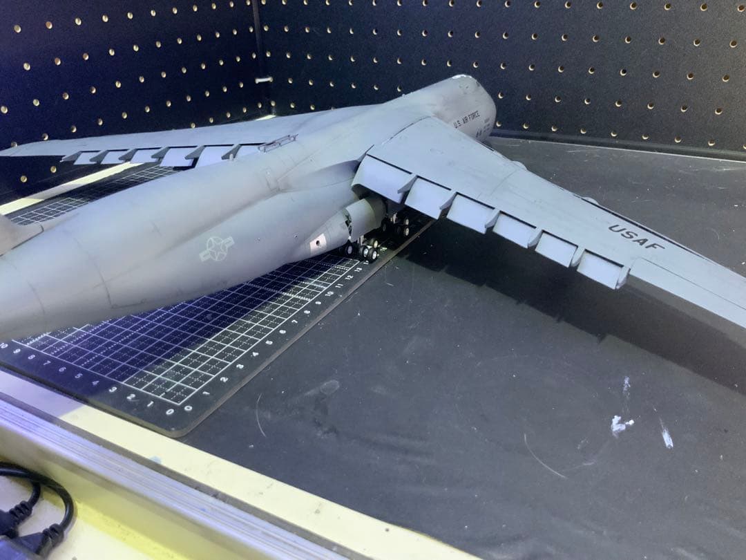 1/144スケールC5Bギャラクシー米軍大型輸送機 - メルカリ