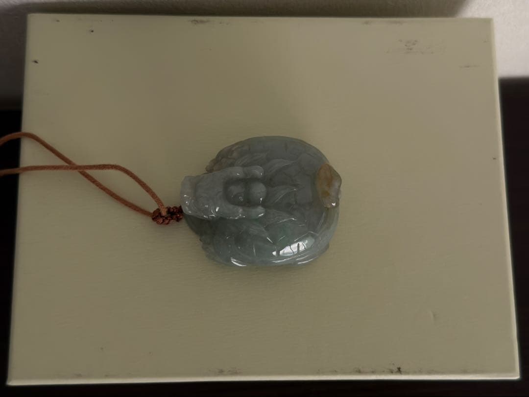 翡翠 貔貅　ミャンマー産　台湾購入 ミャンマー産]天然ヒスイ彫刻/翡翠（貔貅/ヒキュウ） - 埼玉県吉川市の