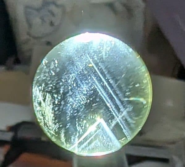 シトリンクォーツ☆爆ファントム☆ラダー☆虹☆スフィア☆超高品質☆台座付き☆