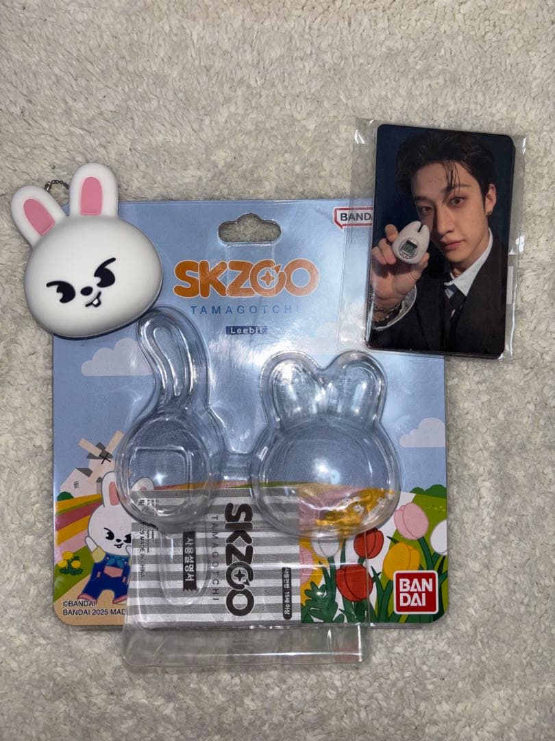 SKZOO Tamagotchi スキズ リービット トレカ付き - メルカリ