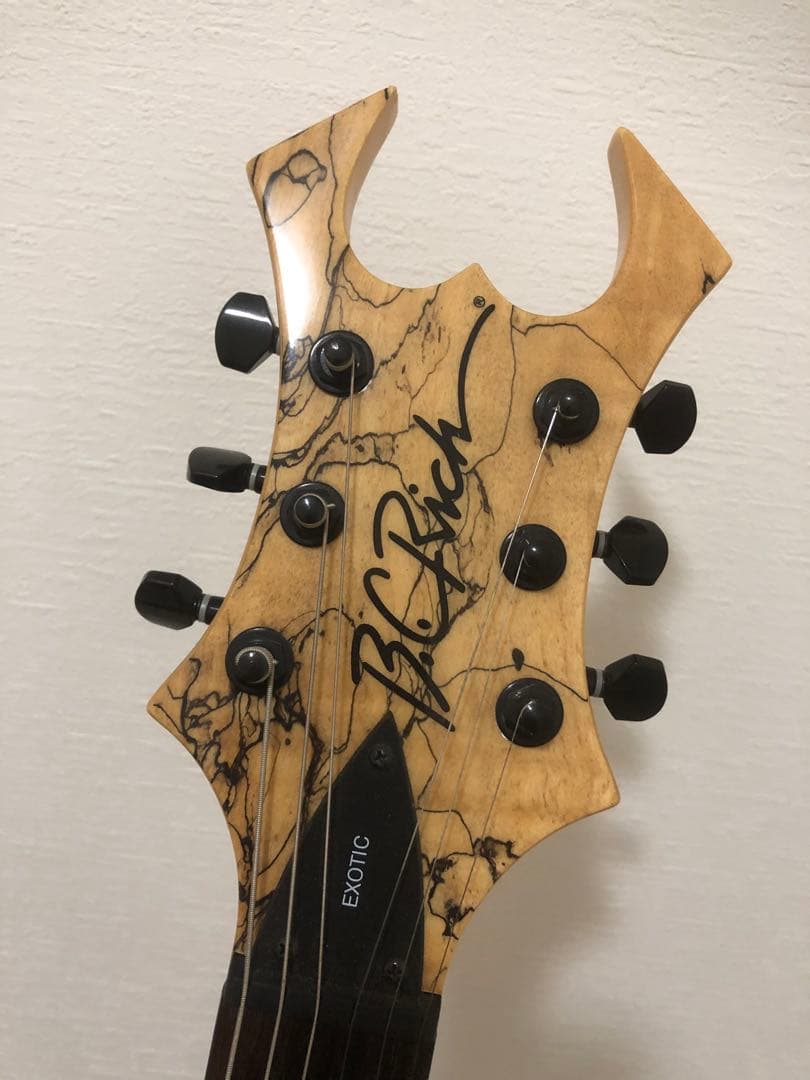 激レア B.C.Rich EXOTIC Warlock ワンハム スルーネック