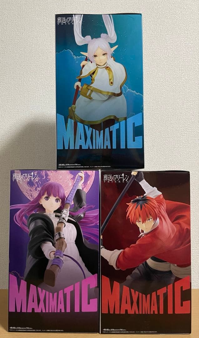 新品未開封品】 葬送のフリーレン MAXIMATIC 3体セット まとめ売り