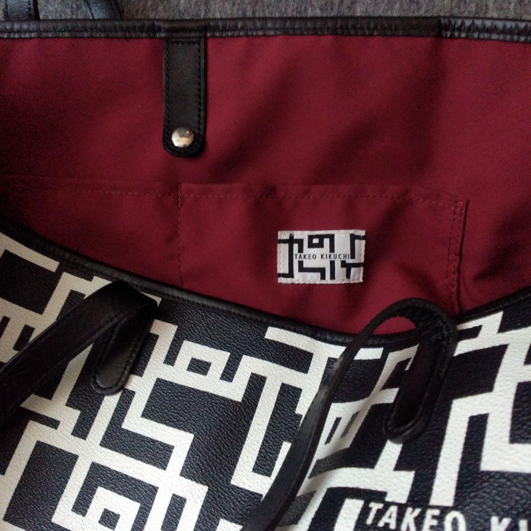 布袋寅泰×タケオキクチ コラボ トートバッグ G柄 TAKEO KIKUCHI - メルカリ