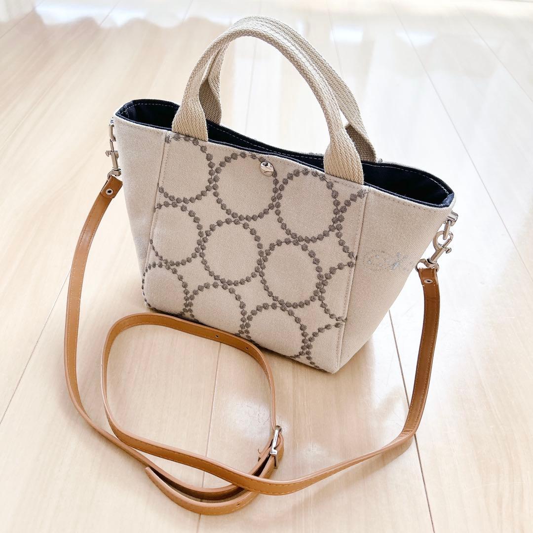 4483*ミナペルホネン☆ハンドメイド☆タンバリン ちょうちょbag minä perhonen tambourine toast bag ブランドの定番として作り続けて