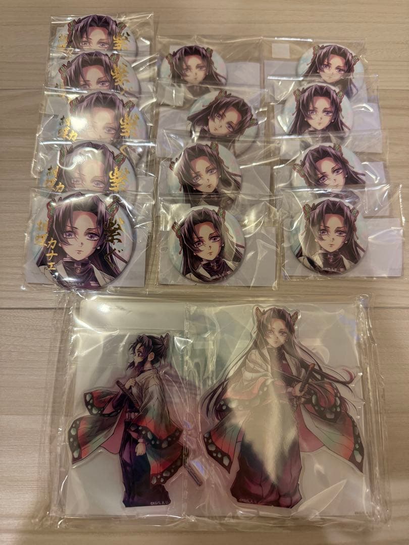 鬼滅の刃 C106 WEBSHOPくじ 繋ぐ カナエ 鬼滅の刃 C106 繋ぐ WEBSHOPくじ 箔押し缶バッジ 胡蝶カナエ - メルカリ