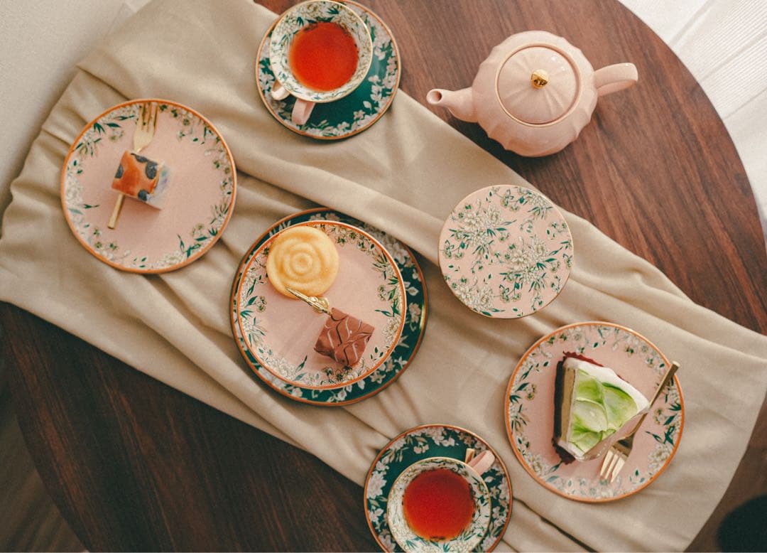 Francfranc フランフラン 食器 ティーセット 茶器 ポット カップ 皿