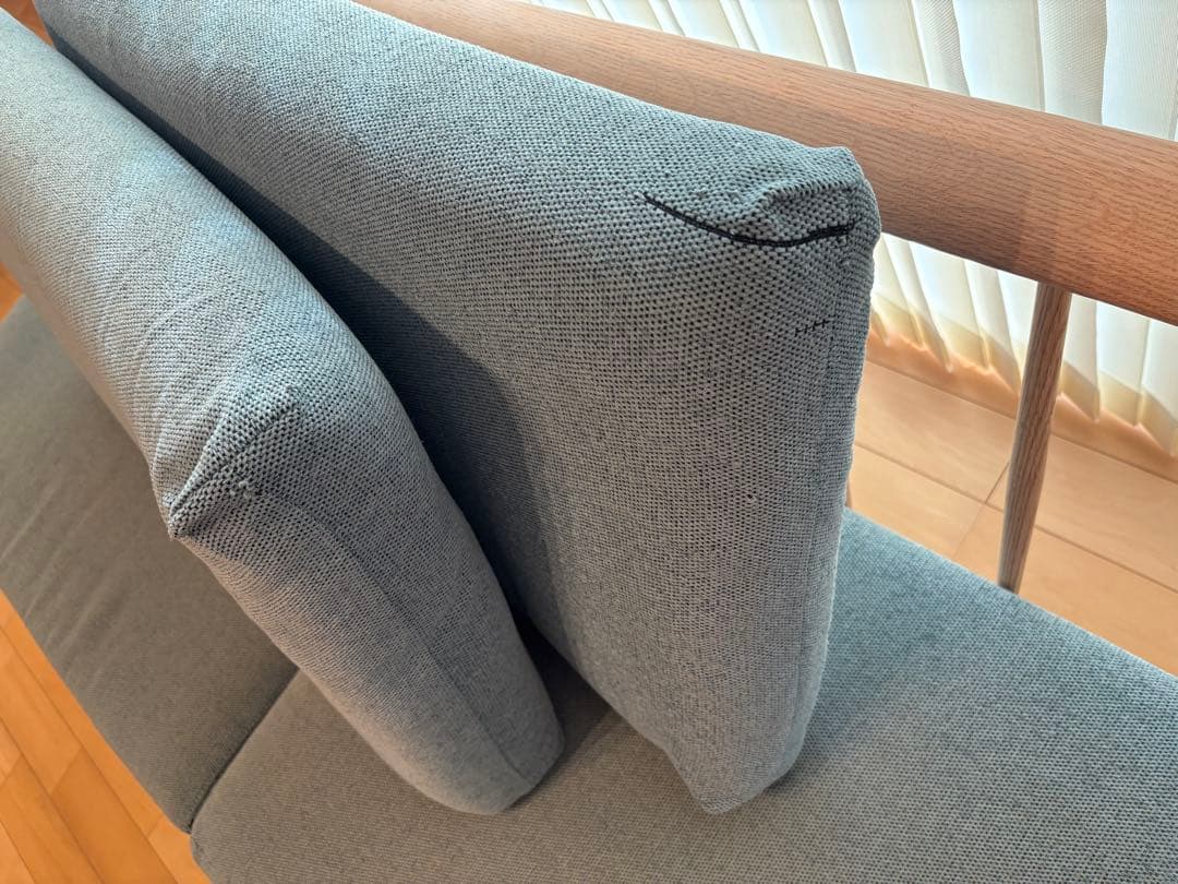 飛騨の家具 日進木工×TWO-ONE STYLE 3人掛けソファ『ブランカ』 - メルカリ