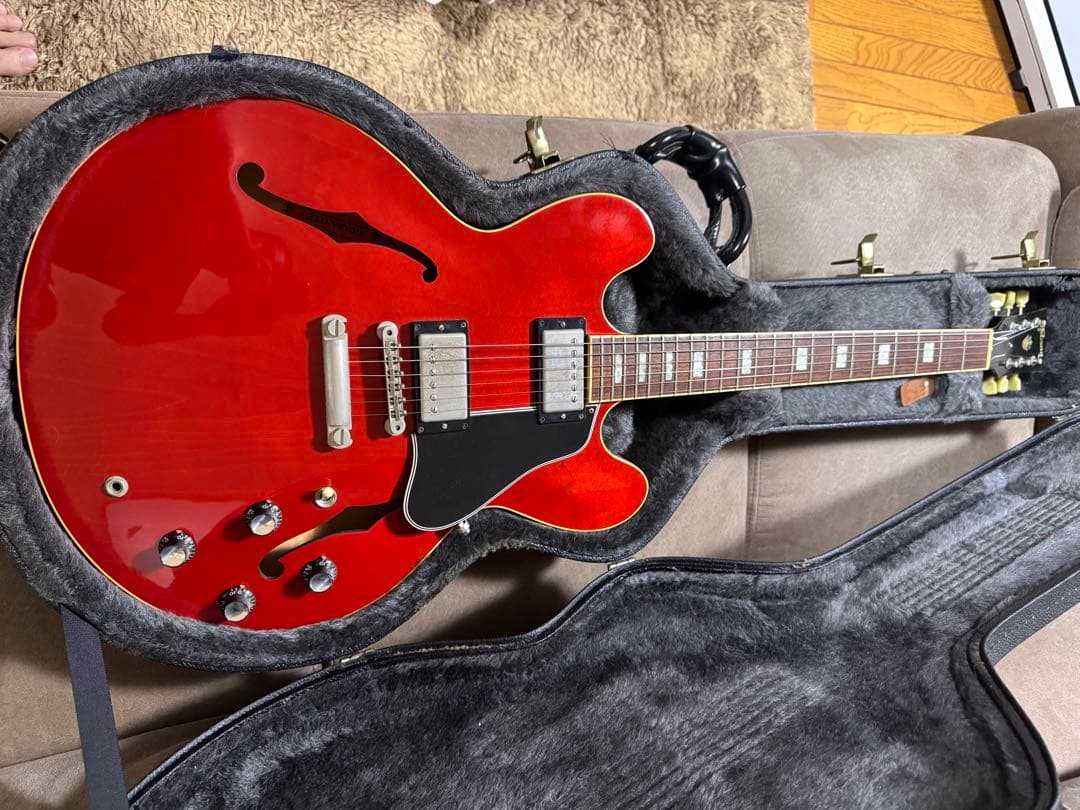 Gibson ES-335 Y RD ブロックインレイ Memphis 工場製 - メルカリ