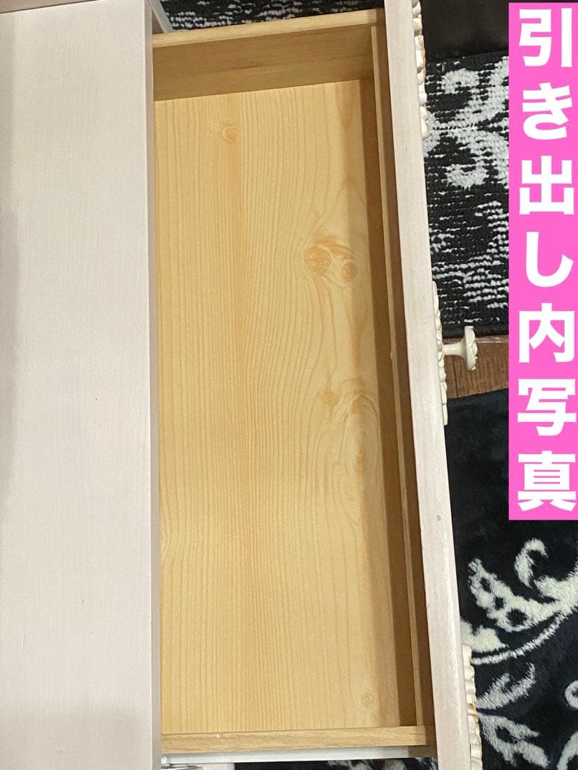 シャビー♦️ロココ仕様♦️高級 大型 オープン シェルフ♦️フリル