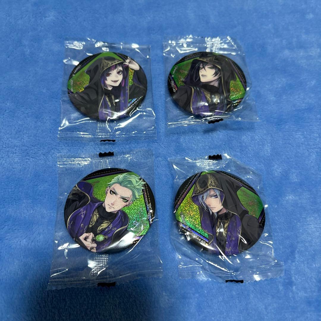 ツイステ カプセル缶バッジ マレウス リリア シルバー セベク - メルカリ