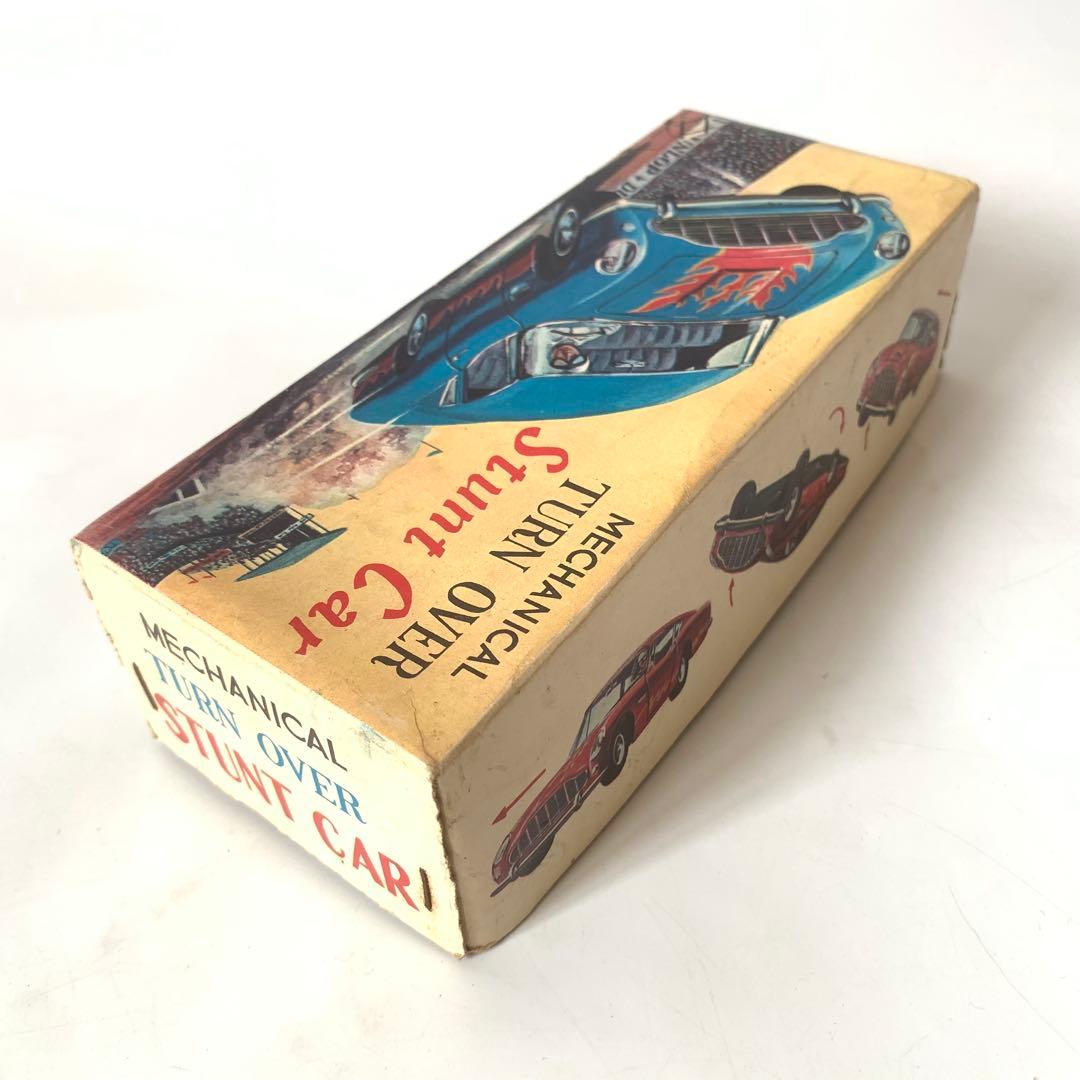 DAIYA 寺井商店 ブリキ ミニカー メカニカル ターンオーバー スタント