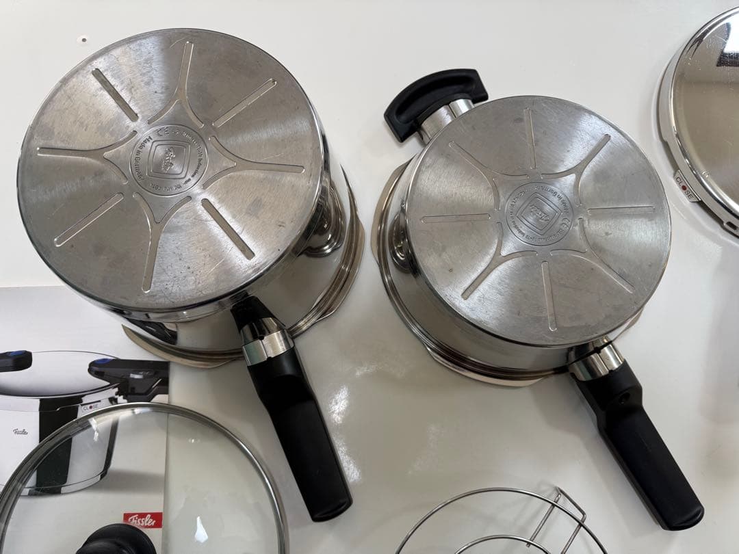 フィスラー　ビタクイック　圧力鍋　4.5L 2.5Lセット