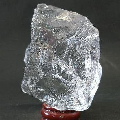 最終値下げ 銑-⑪【虹 高透明 かっこみ水晶 】91✖️87✖️58㍉