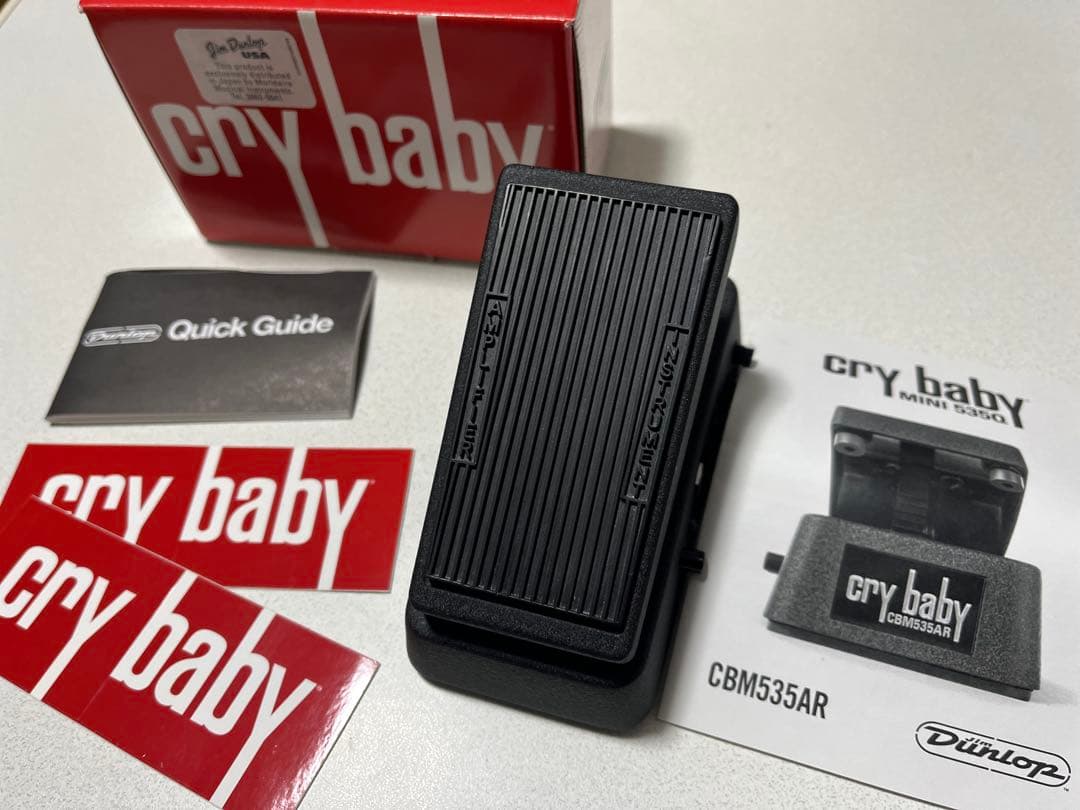 中古美品 Jim Dunlop Cry Baby CBM535AR ワウペダル JIM DUNLOP 535Q Cry Baby Multi-Wah ワウペダル(ジムダンロップ