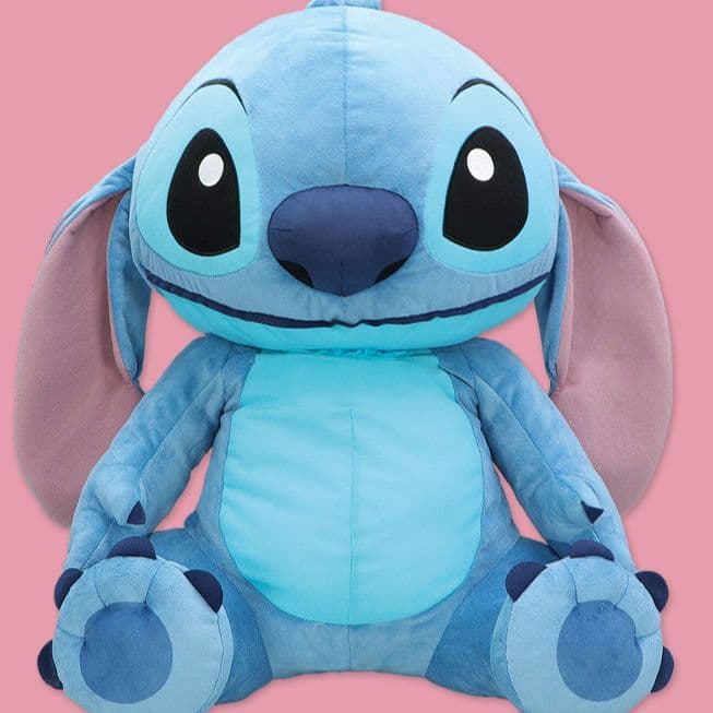ディズニー】スティッチ ふわふわくたっと ぬいぐるみ 特大 超BIG※最終