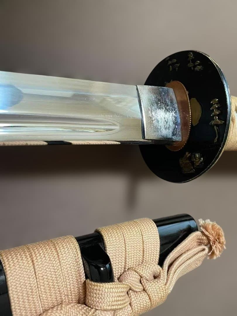 高級模造刀 居合刀 樋入り 鞘に螺鈿入り 打刀 刀袋 コレクション （刀