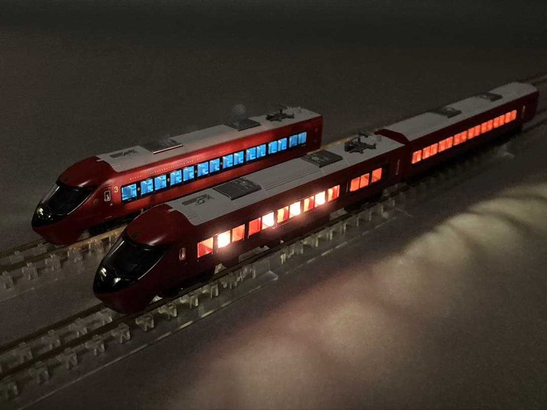 エラー対応済 室内灯付 富士山麓電気鉄道8500系 富士山ビュー特急 3両