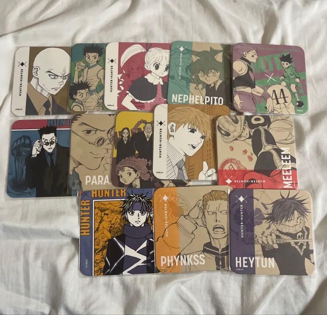 HUNTER × HUNTER ハンターハンター アートコースター まとめ売り