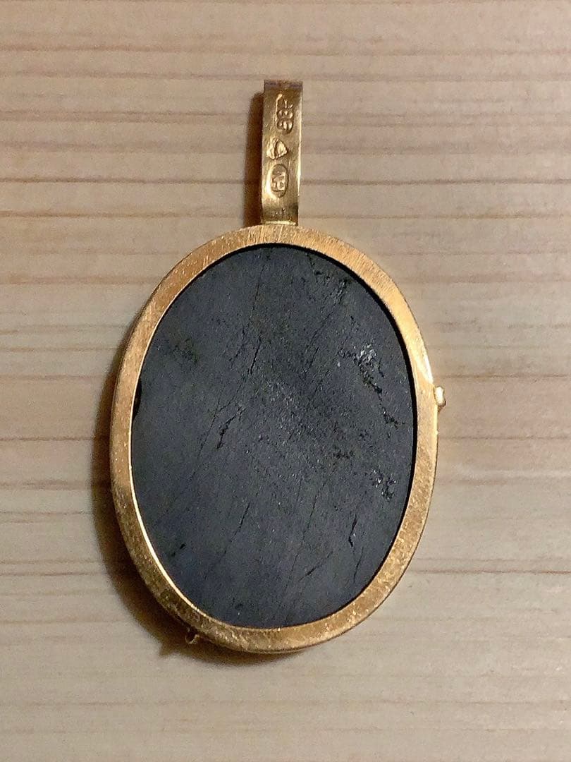 《超希少》Kaunis Koru ペンダント14Kスペクトロライト＋ダイヤモンド