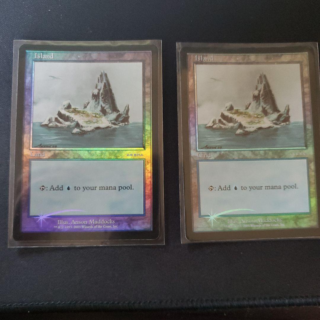 アリーナ プロモ 島 Island 2枚セット mtg foil - メルカリ