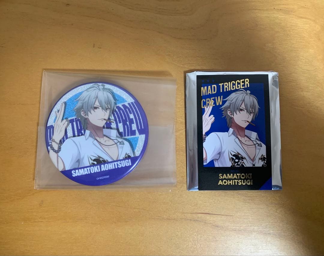 ヒプノシスマイク展 碧棺左馬刻 缶バッチ＆チェキ風カード - メルカリ