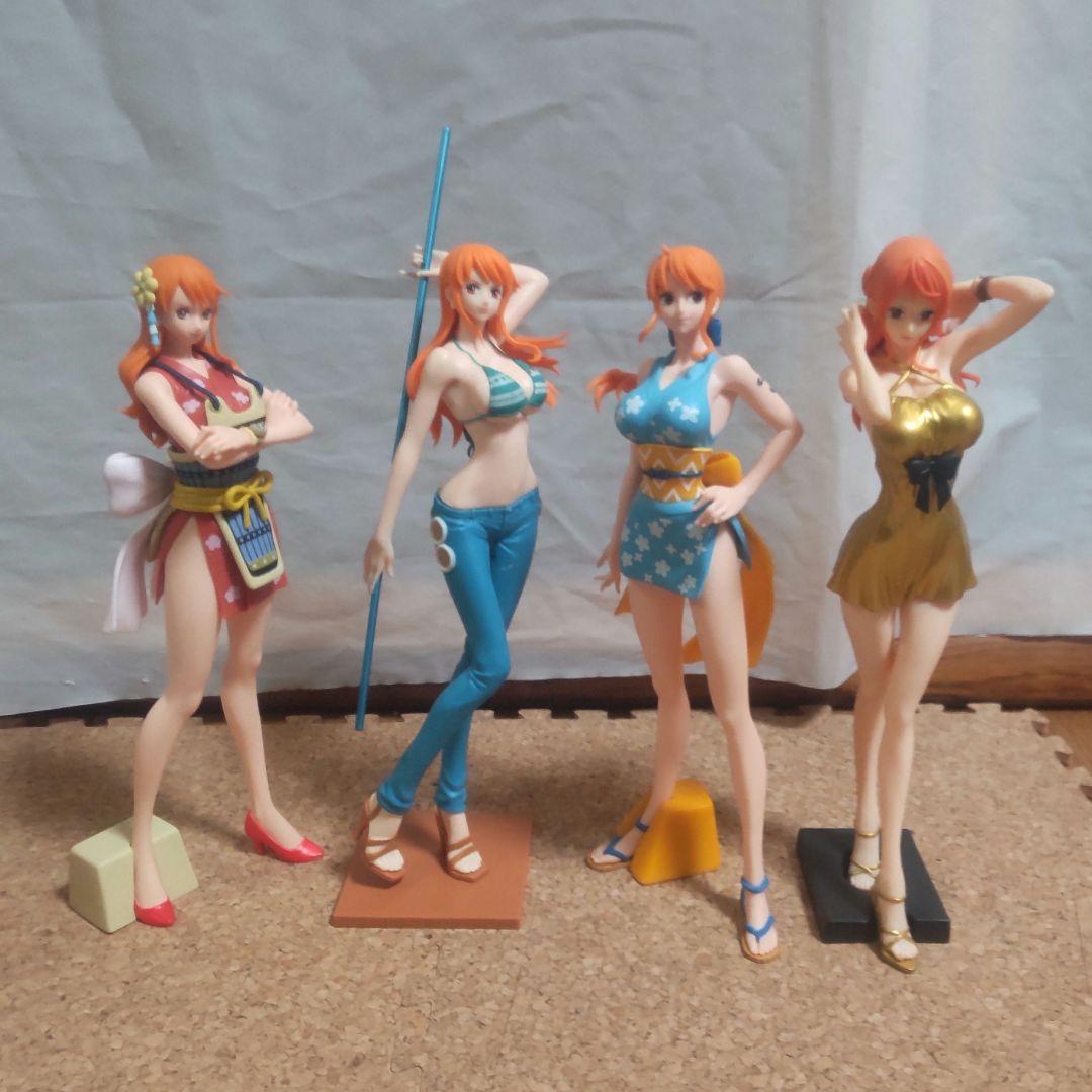 ワンピース フィギュア ナミ ４体セット 抽選販売】Portrait.Of.Pirates ワンピース “Evolutionary History