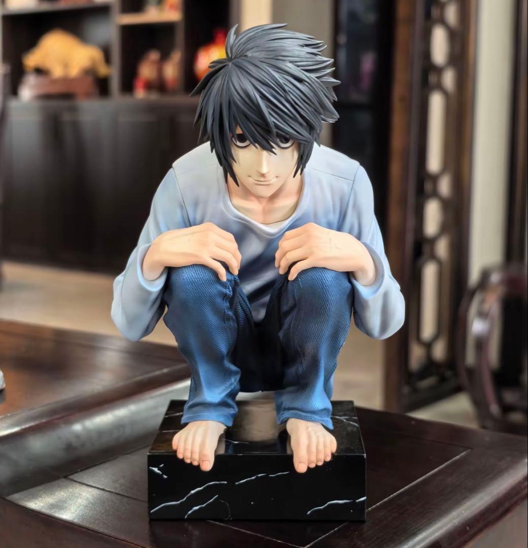 デスノート エル・ローライト L ガレージキット ガレキ スタチュー④