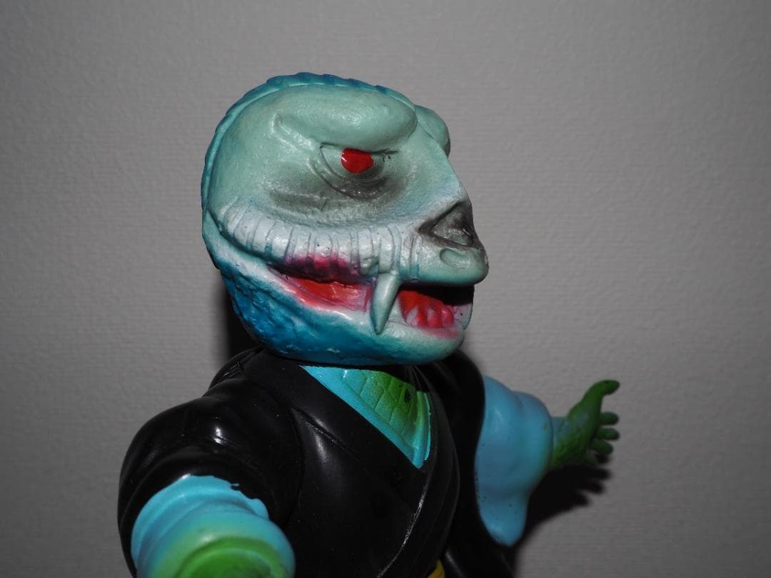 【取り置き】旧バンダイ　変身忍者嵐　鬼火まむし　ソフビ　24.5cm　当時物