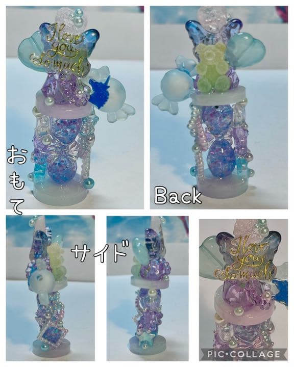 クリスタル砂時計ゆめかわオブジェ - メルカリ