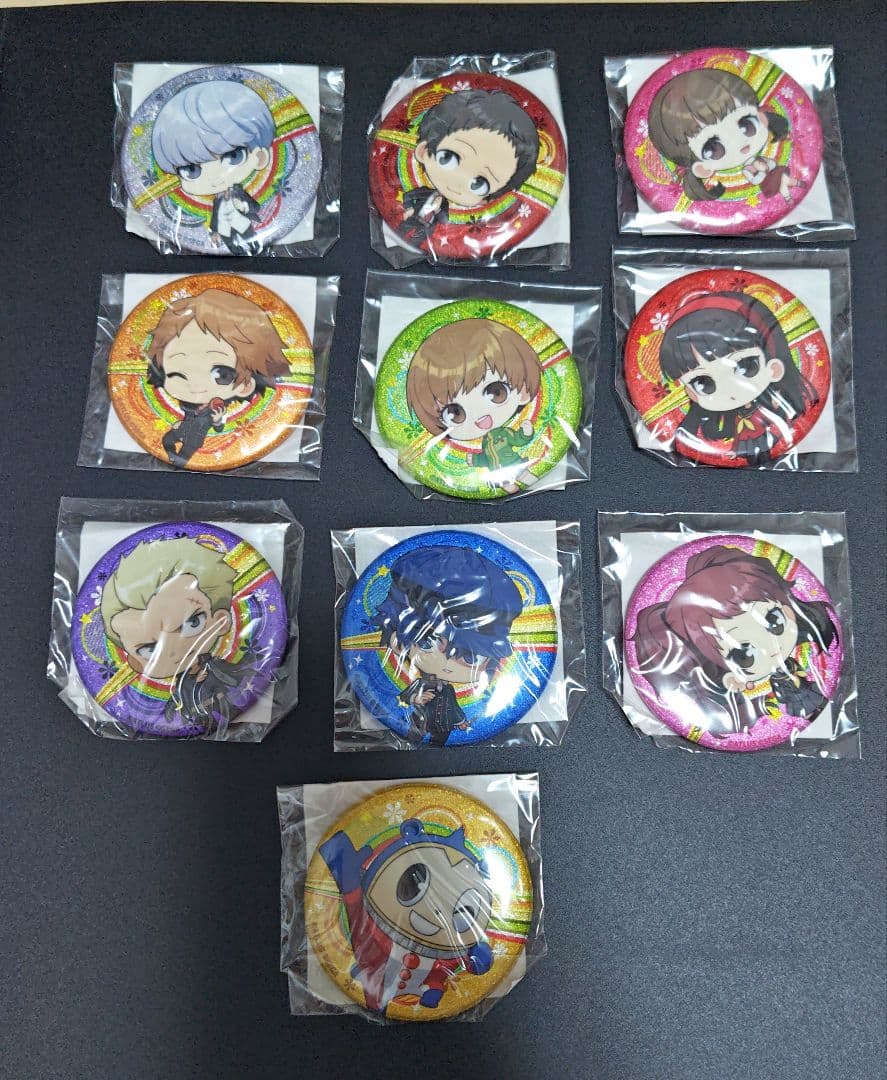 ペルソナ4　楽天くじ　缶バッジ（コンプリート） 1194743.jpg