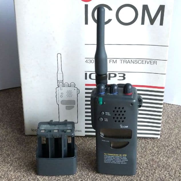 アイコム 430MHz帯 アマチュア無線 ハンディー機 IC-P3 完動品 - メルカリ