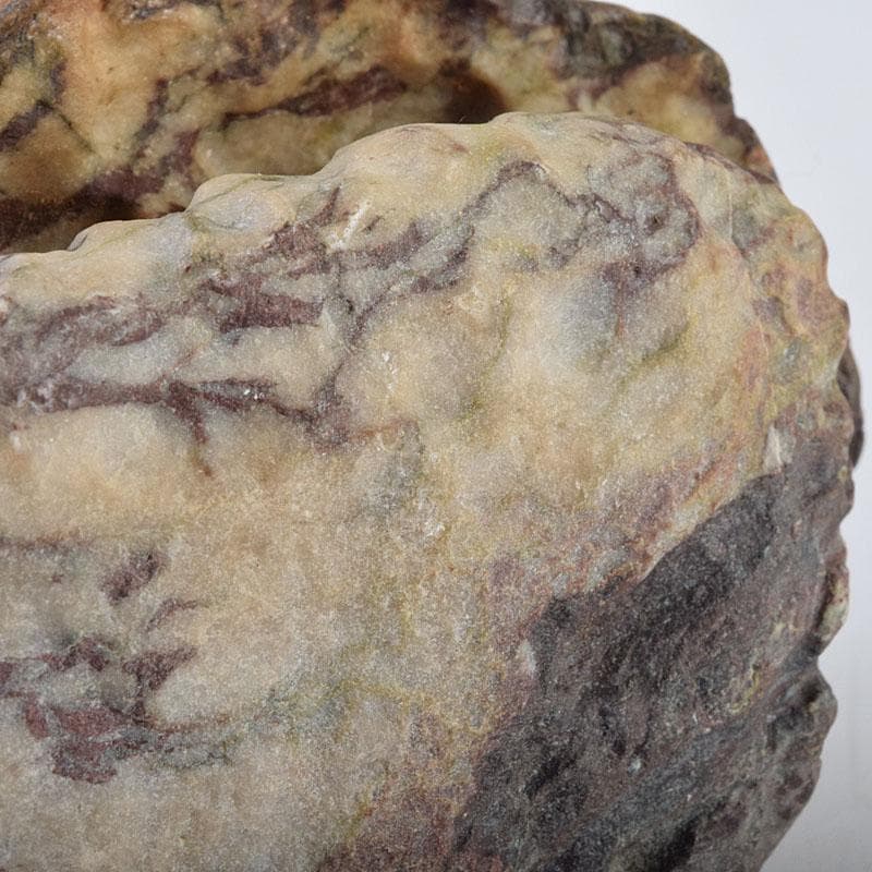 鑑賞石 天然石 赤石 赤玉石 葛屋 置物 約1319g 唐木台付 V R9170