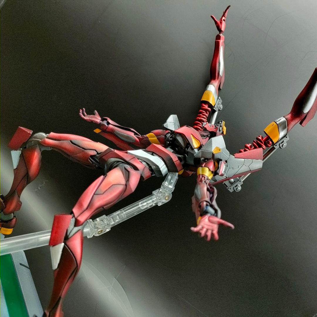 RGエヴァンゲリオン参号機 メタリック塗装 塗装完成品 プラモデル