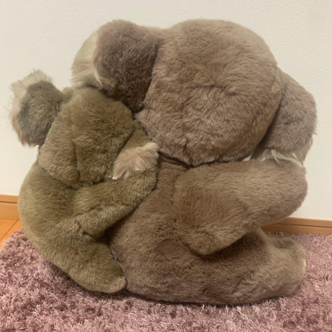 昭和レトロ たけのこ コアラ親子 ぬいぐるみ - メルカリ