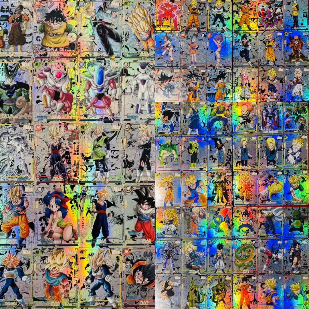 タ*ニ様 【ラス1】ドラゴンボール コミパラ 74枚フルコンプセット フラッシュ ドラゴンボール カード コミパラ ブルマ、ランチ四枚セット 海外製