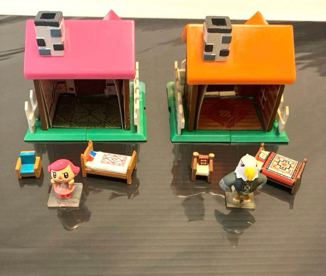 どうぶつの森 わたしのおうちコレクション2種＆森をつくろ フィギュア