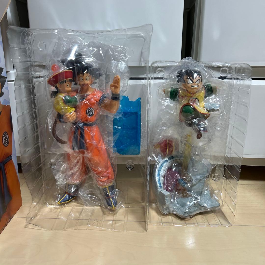 ドラゴンボール 一番くじ 孫悟空 孫悟飯 MASTERLISE フィギュアセット