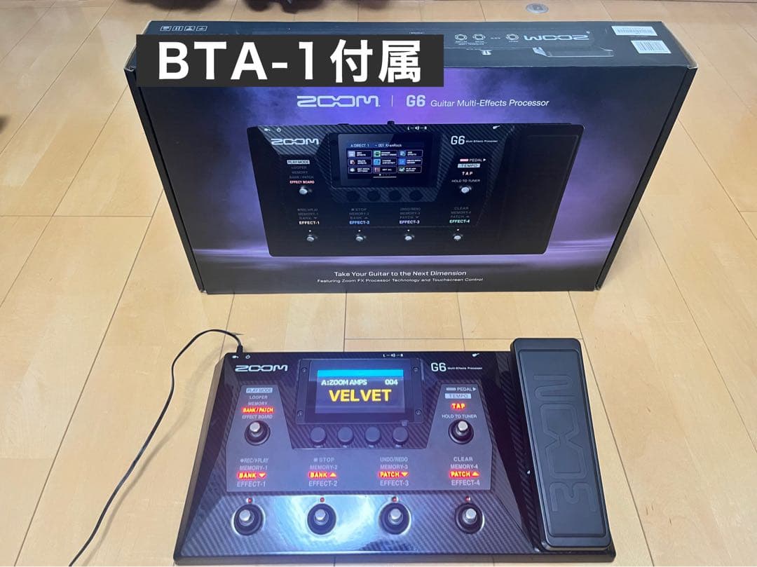 ZOOM G6（アダプター、BTA-1、保証書付属） ZOOM BTA-1 Bluetoothアダプタ【定形外】 / ベース専門店 タイズストア