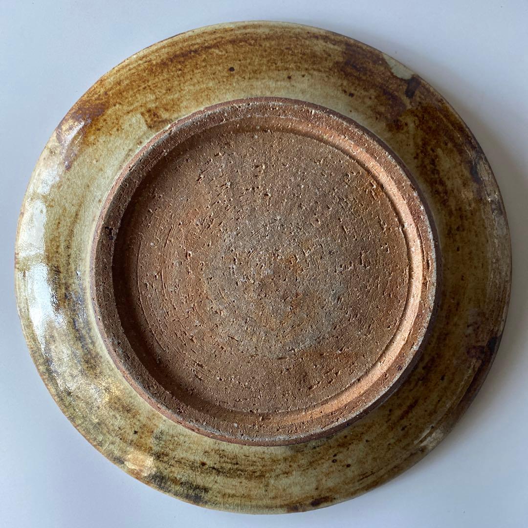 希少 武内晴二郎 鉄砂丸紋抜絵大皿 民藝 - メルカリ