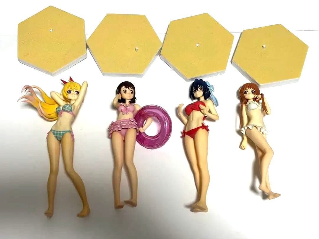 BEACH QUEENS ニセコイ　フィギュア 4体セット TFC「BEACH QUEENS」シリーズ「小野寺 春」 - アイテム | TVアニメ