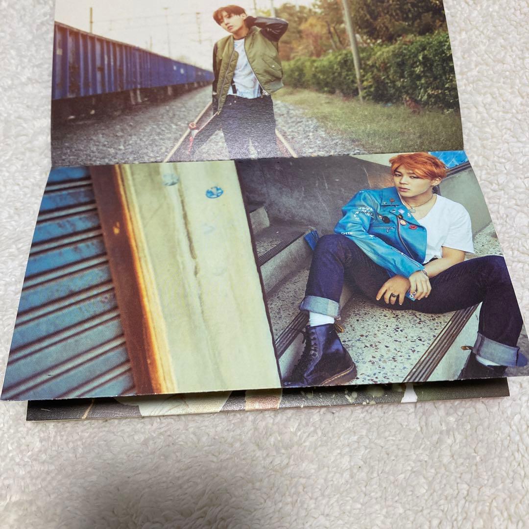 《貴重》BTS花様年華pt.2ジャバラ両面印刷カードKtown4u