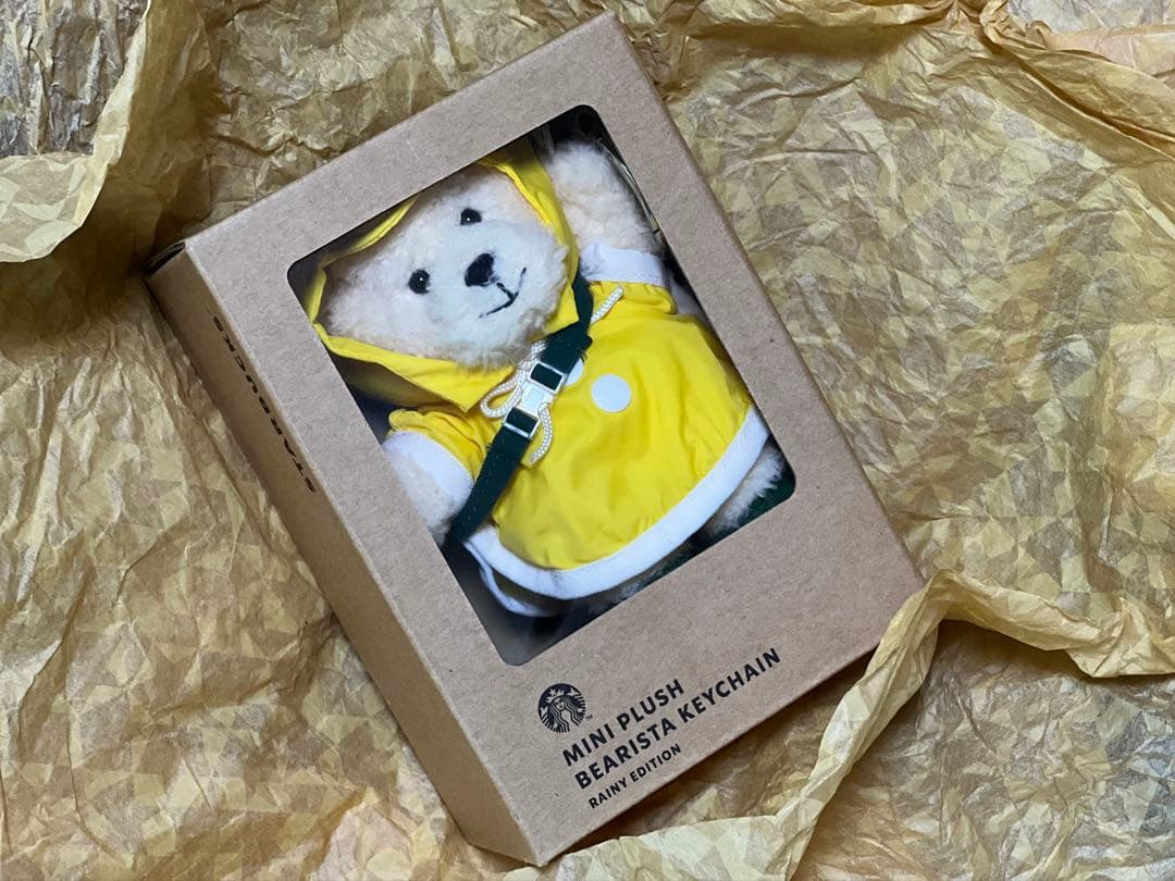 韓国スタバ スターバックス レイニー ベアリスタ キーホルダー
