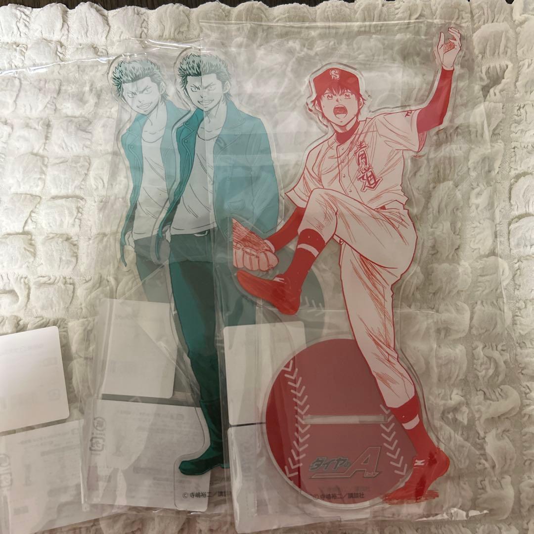 ダイヤのA DMMスクラッチ 沢村栄純 倉持洋一 アクリルスタンド - メルカリ