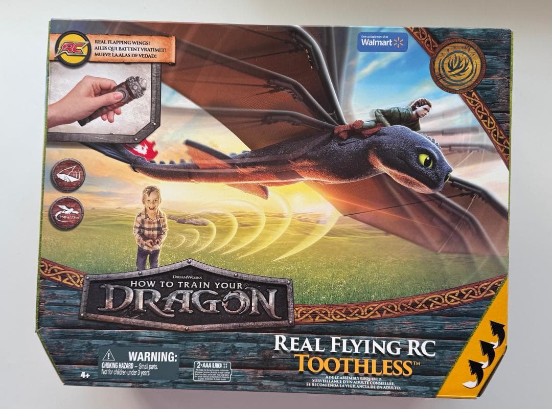 ヒックとドラゴン ラジコン 飛ぶ トゥース Flying Toothless - メルカリ