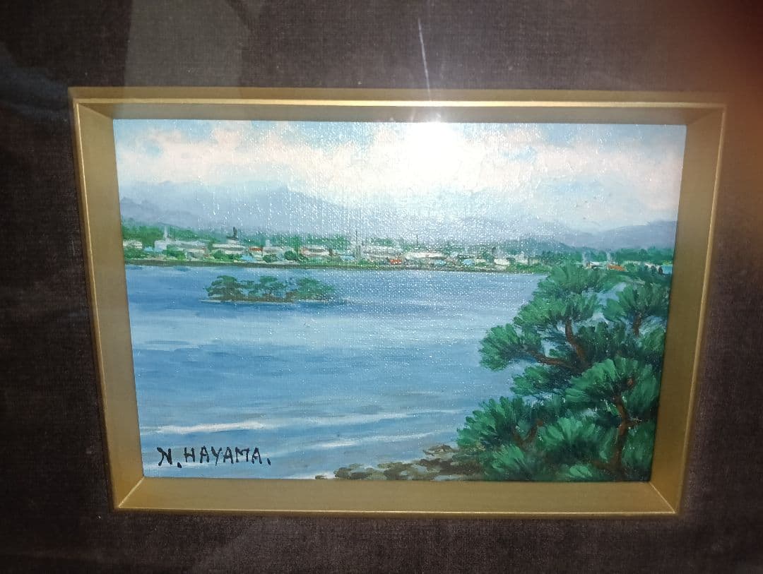 羽山登 絵画 作品保証書付き - 絵画人気 商品 通販