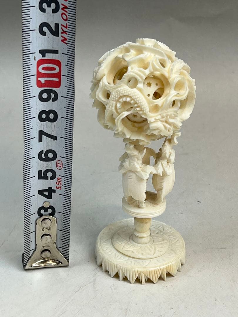 ［美品］極上白象　天球　61g置物　送料込み